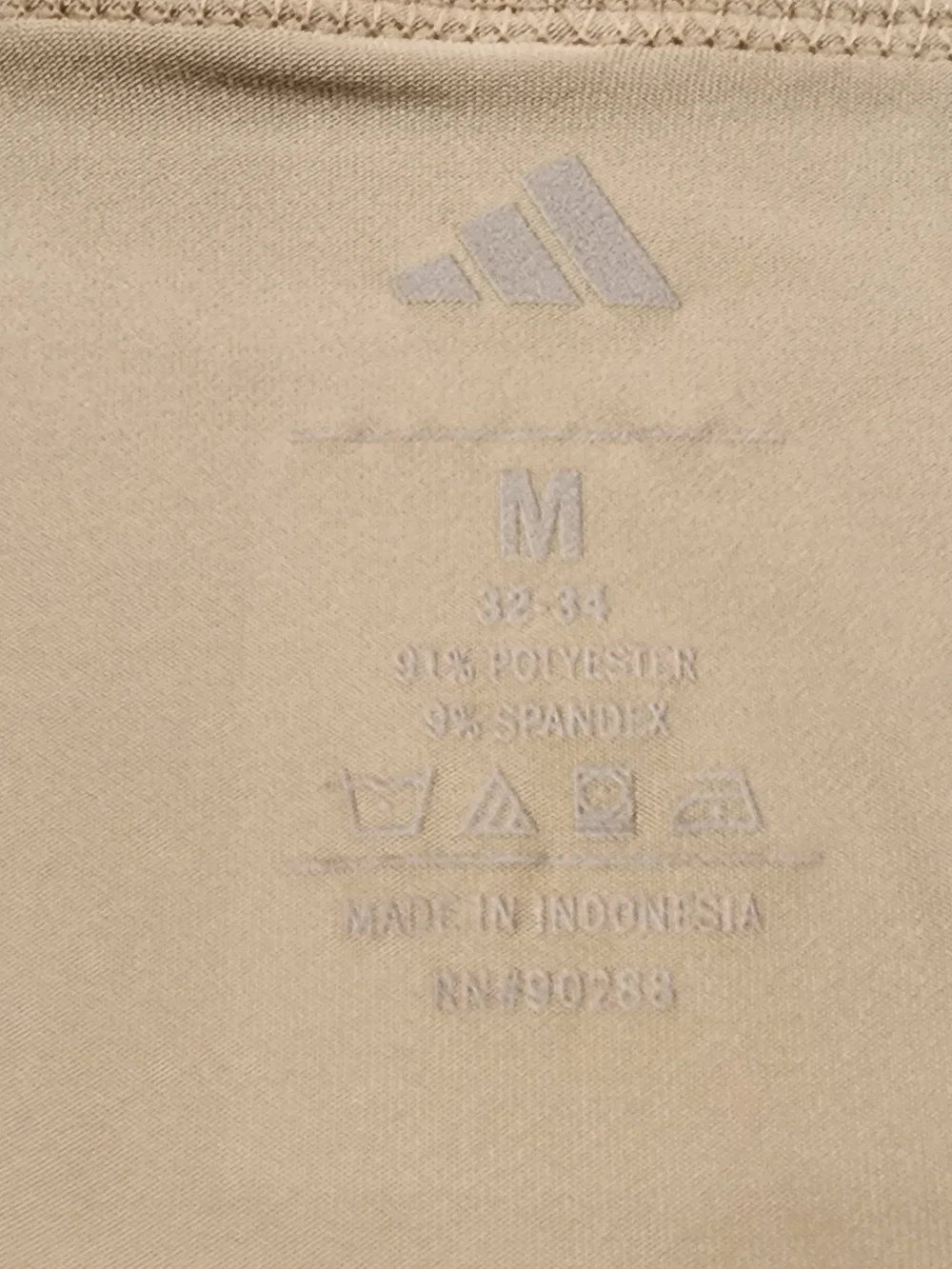adidas Men's Boxer Briefs in Light Beige Nude
